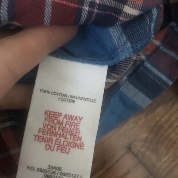 Boden (5|6y) Plaid Sequin Top - Picture 6 of 8